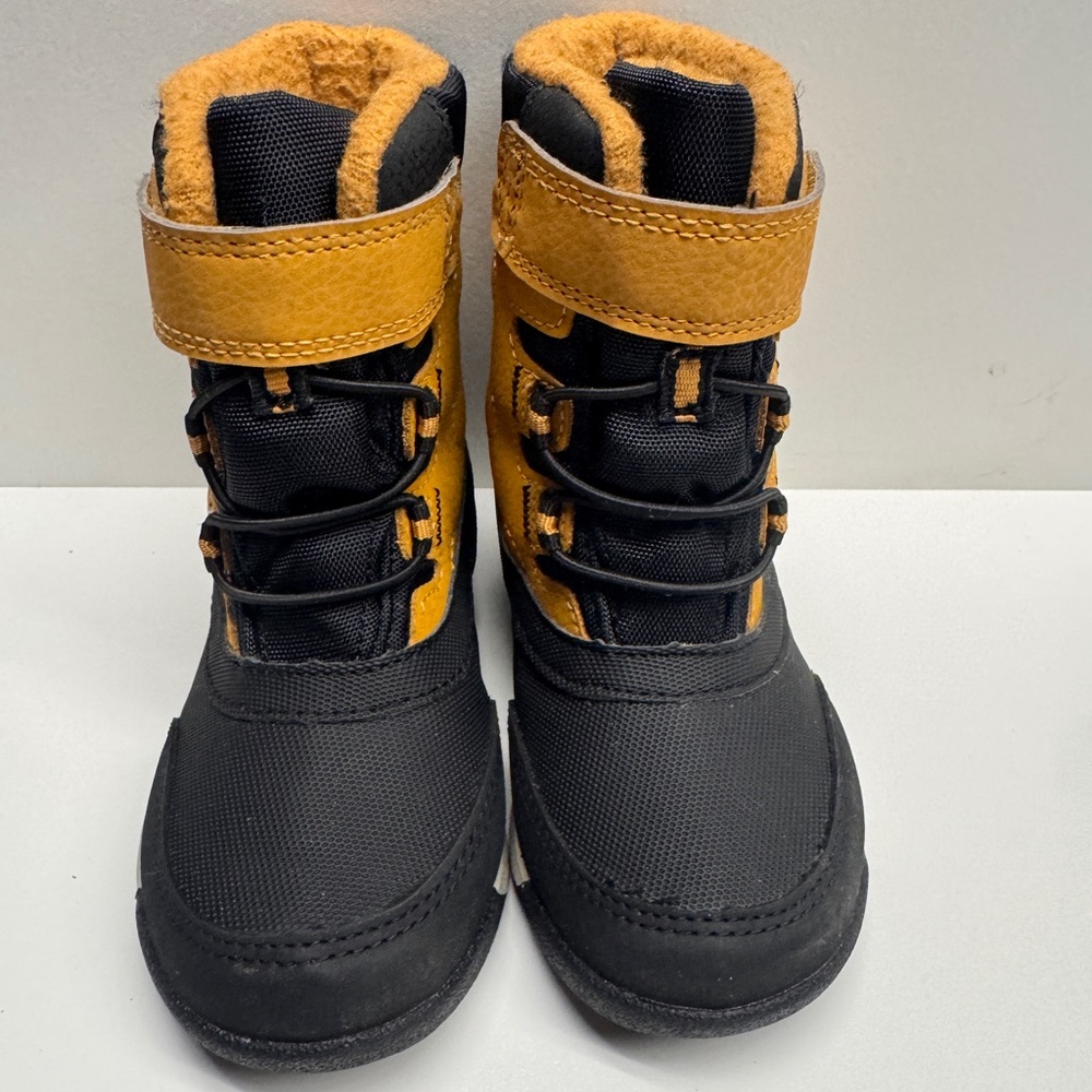 Merrell Kids Black and Tan Boots